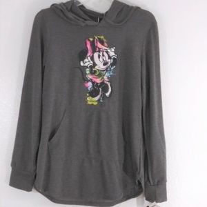 💖Host pick💖NWT Disney MinnieMouse hoodi  jr lrg